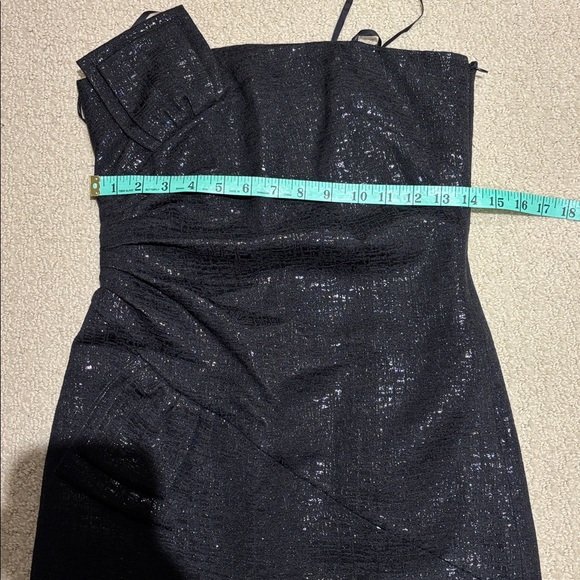 Laundry by Shelli Segal Black Strapless Dress Size 2 - Picture 11 of 12